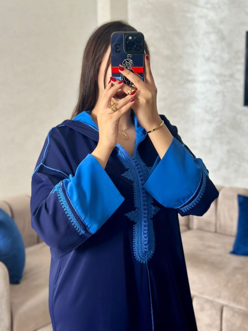 Jellaba Andalouse à Broderies