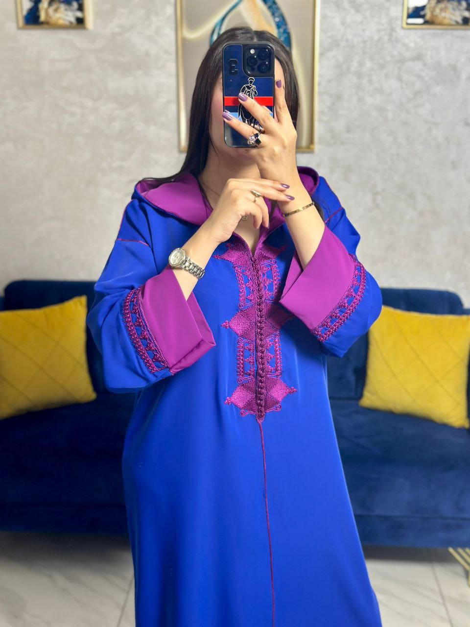 Jellaba Royale à Broderies