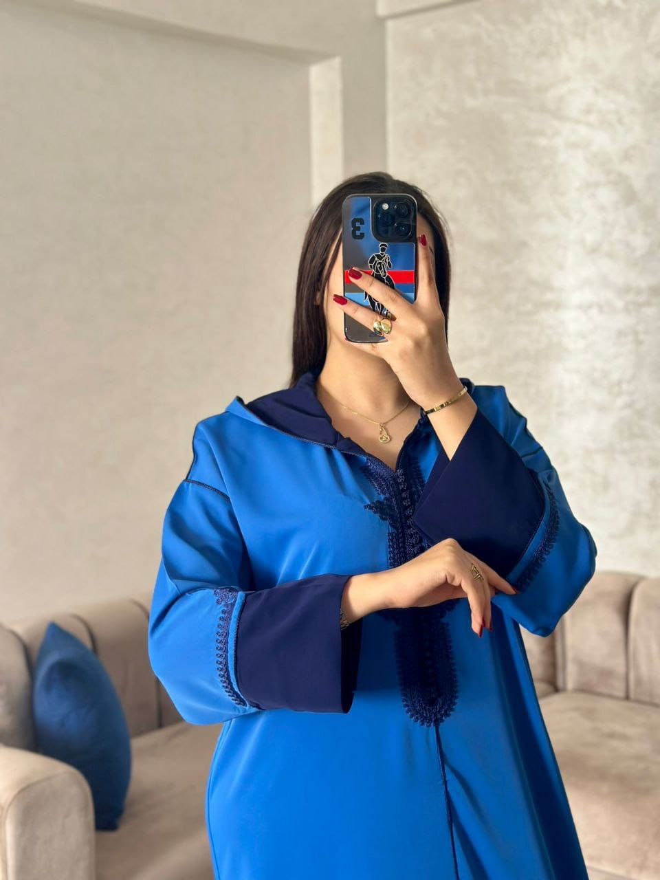 Jellaba Andalouse à Broderies