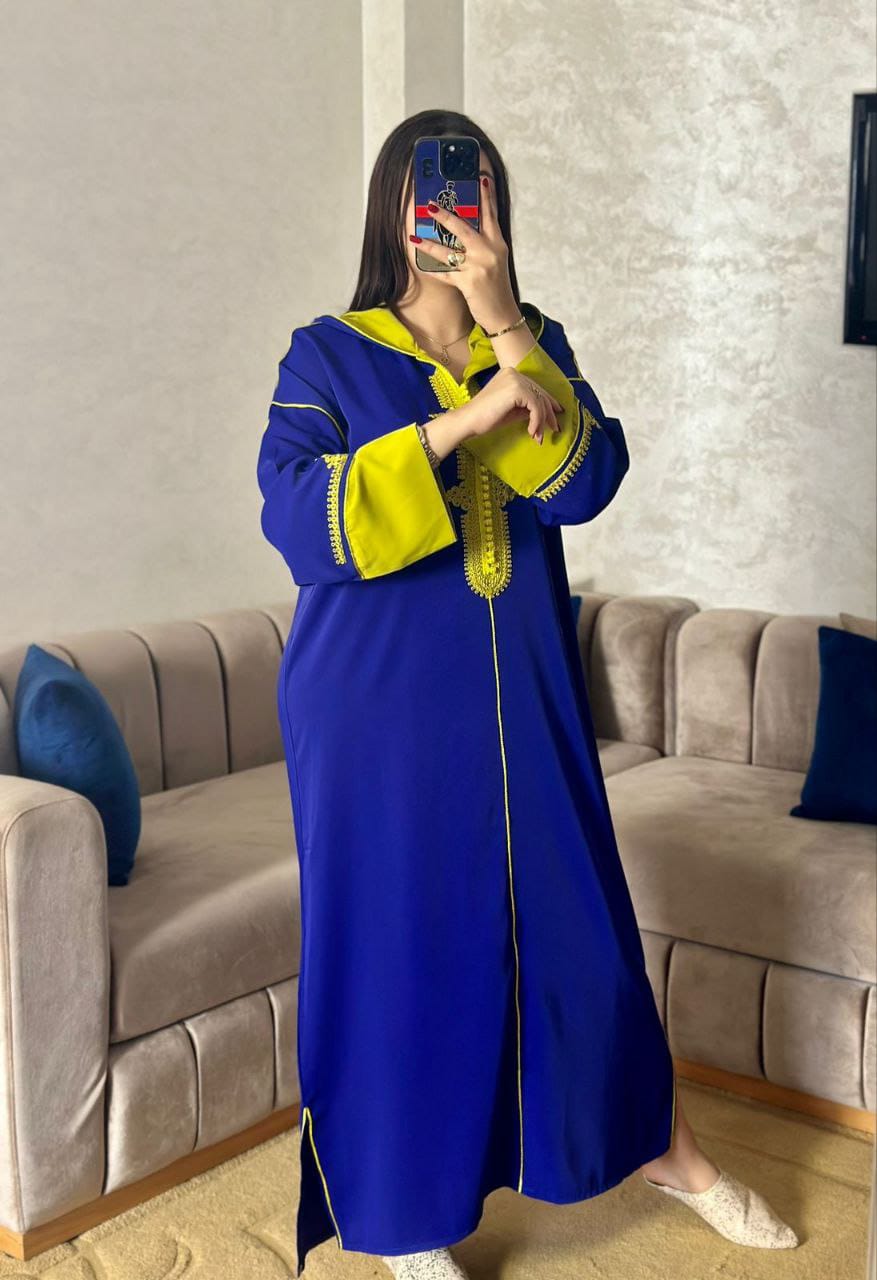 Jellaba Andalouse à Broderies