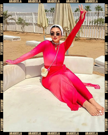 Burkini Modeste 4 Pièces – Confort Total, Séchage Rapide