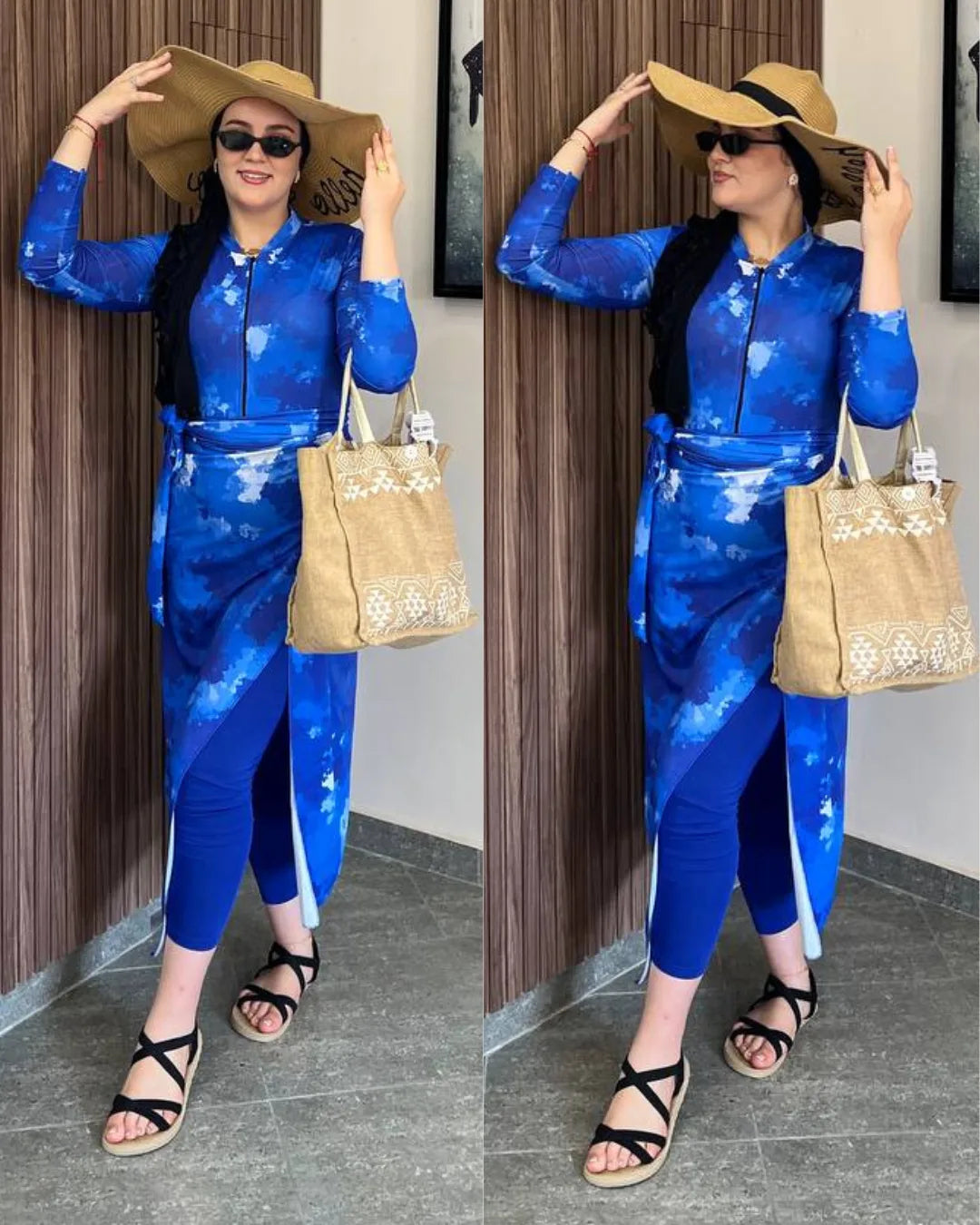 Burkini 4 Pièces Élégant