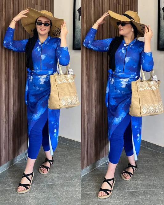 Burkini 4 Pièces Élégant