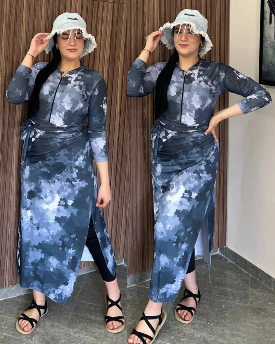 Burkini 4 Pièces Élégant