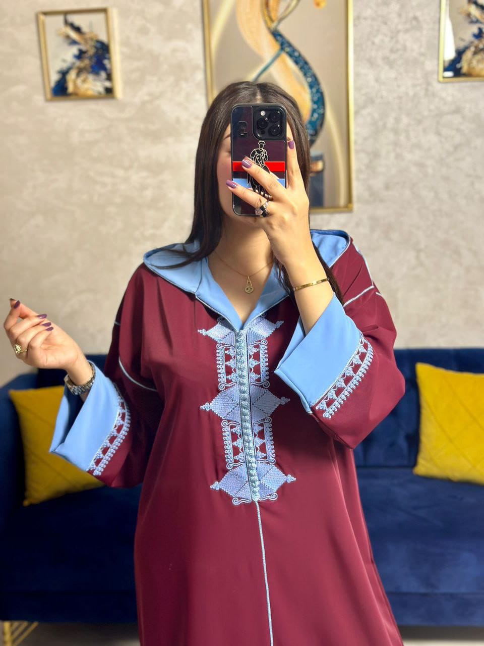 Jellaba Royale à Broderies