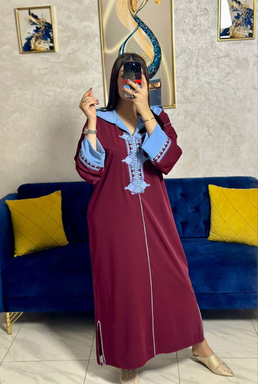 Jellaba Royale à Broderies