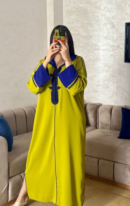 Jellaba Andalouse à Broderies