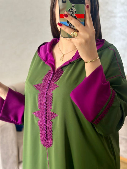 Jellaba Andalouse à Broderies