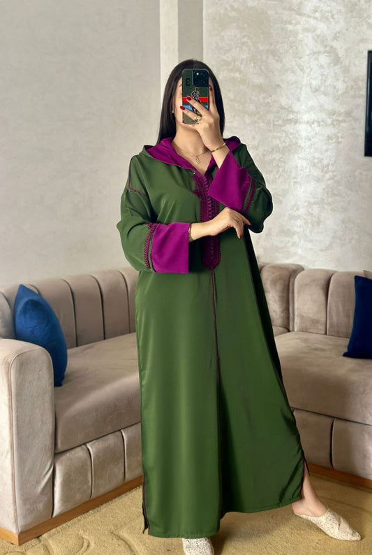 Jellaba Andalouse à Broderies