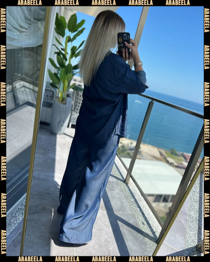 Ensemble Denim 2 piece tendance