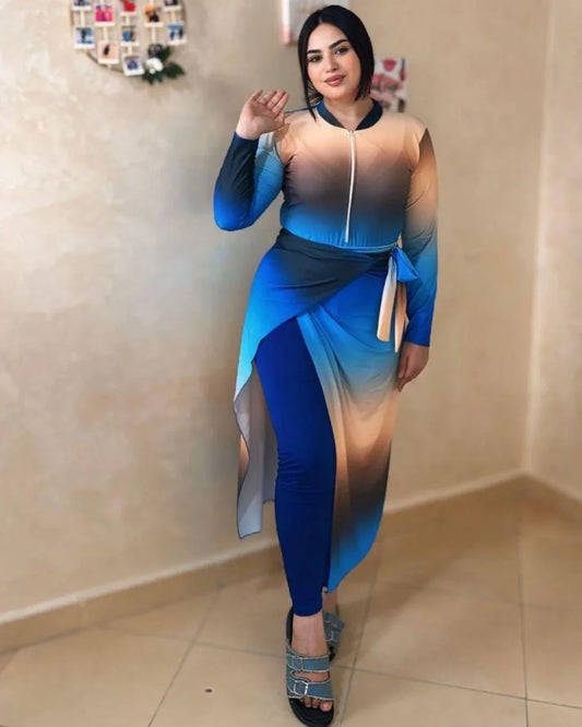 New Burkini 4 Pièces Élégant