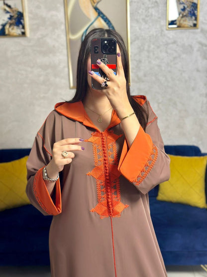 Jellaba Royale à Broderies