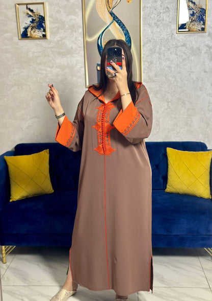 Jellaba Royale à Broderies