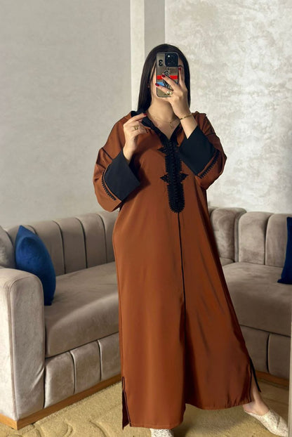 Jellaba Andalouse à Broderies