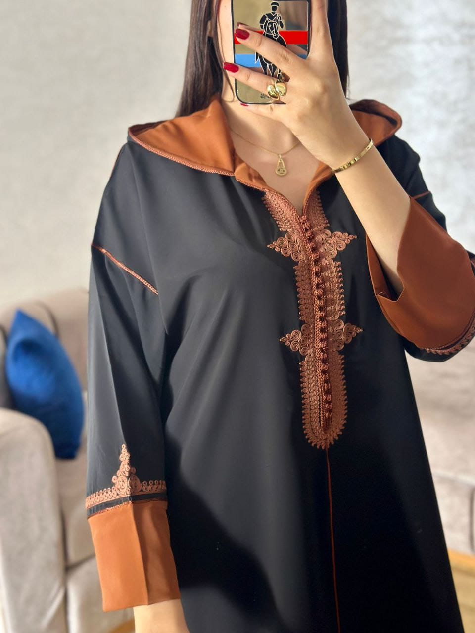 Jellaba Andalouse à Broderies