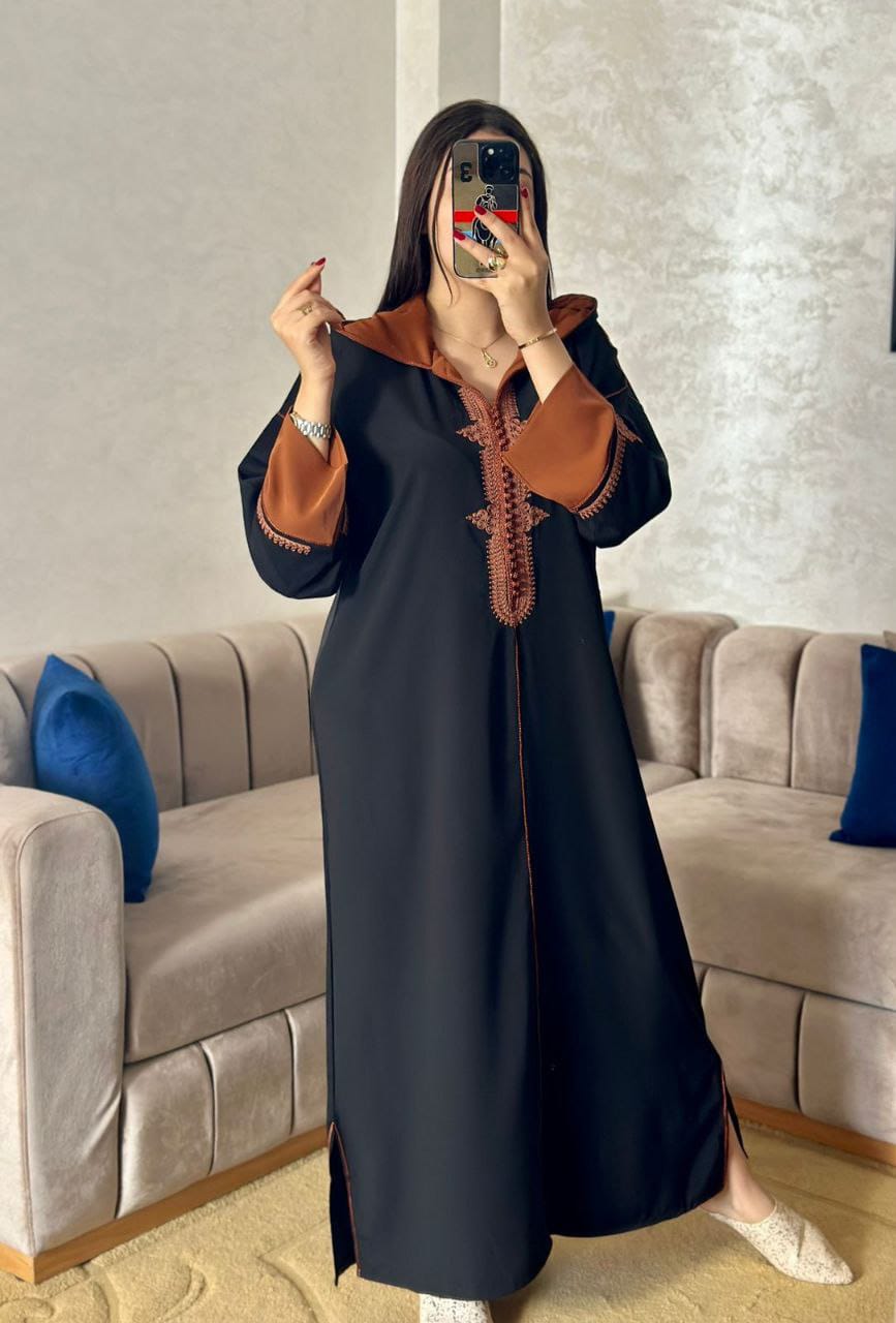 Jellaba Andalouse à Broderies