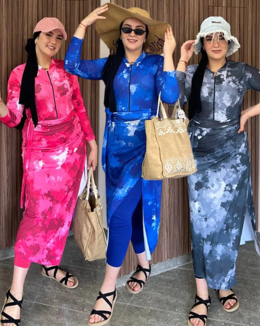 Burkini 4 Pièces Élégant