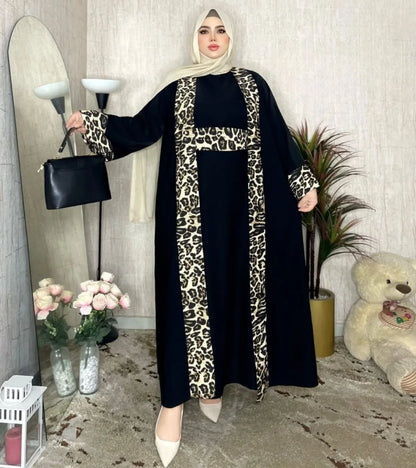 Abaya Femme 3 Pièces  Élégance Confort et Raffinement