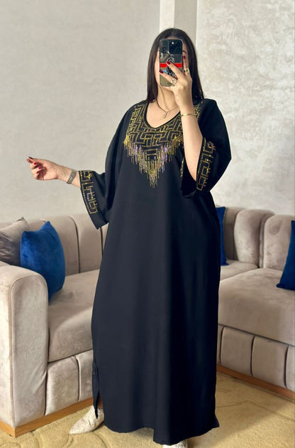 Caftan avec strass