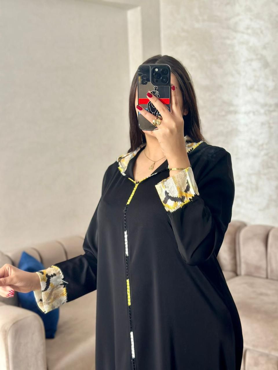 Jellaba avec Randa et dégradé.