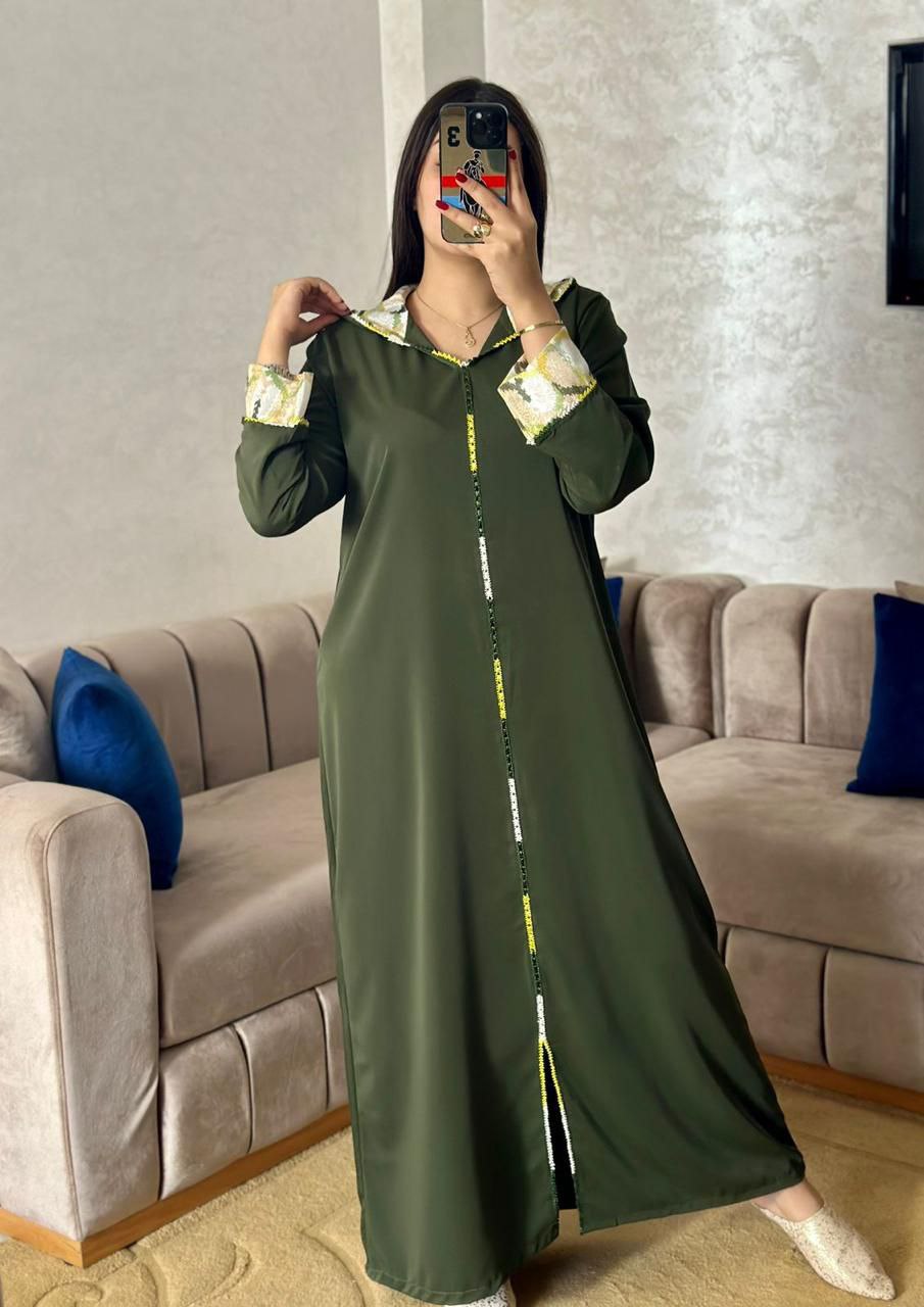 Jellaba avec Randa et dégradé.