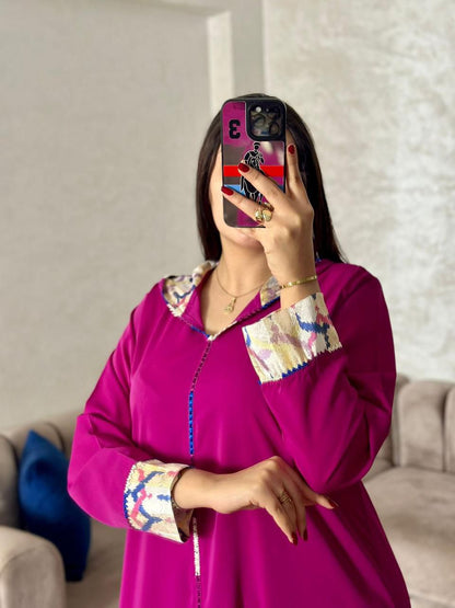 Jellaba avec Randa et dégradé.