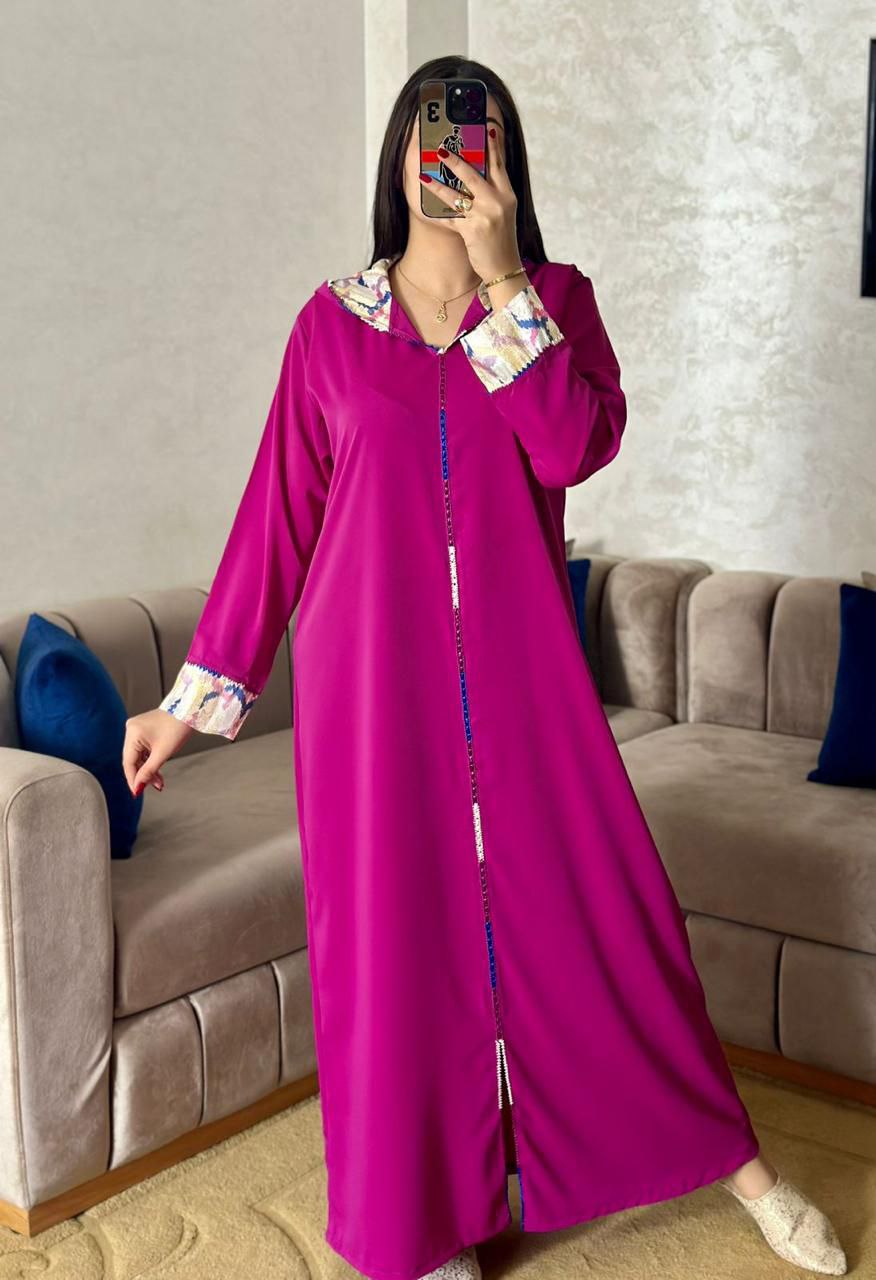 Jellaba avec Randa et dégradé.