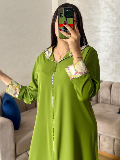 Jellaba avec Randa et dégradé.