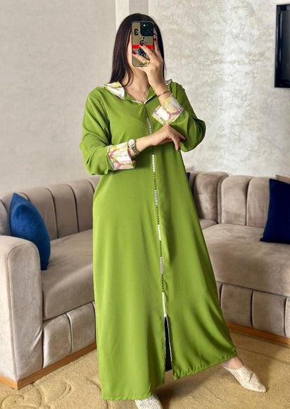 Jellaba avec Randa et dégradé.