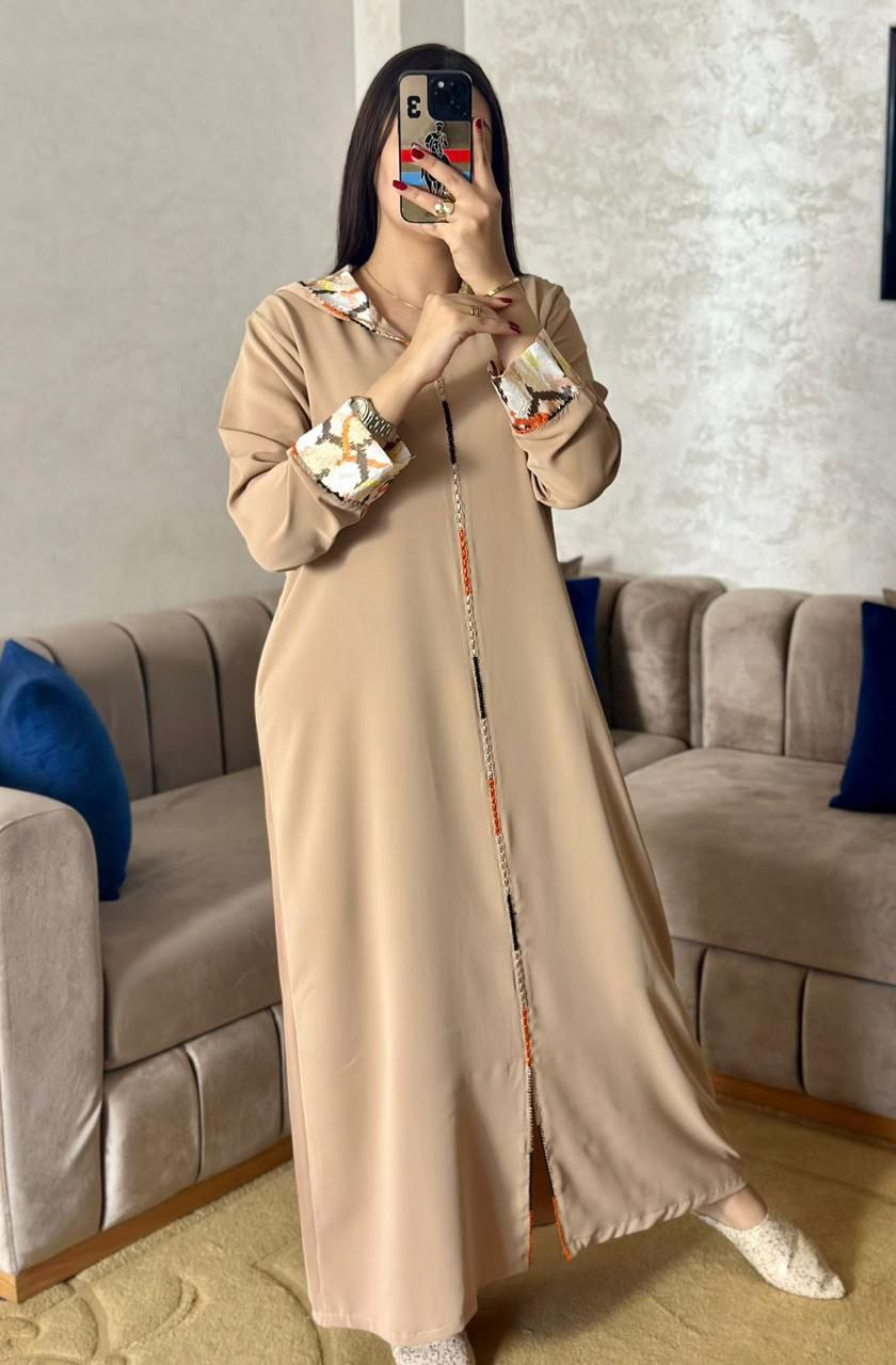 Jellaba avec Randa et dégradé.