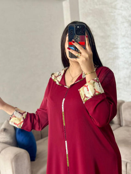 Jellaba avec Randa et dégradé.