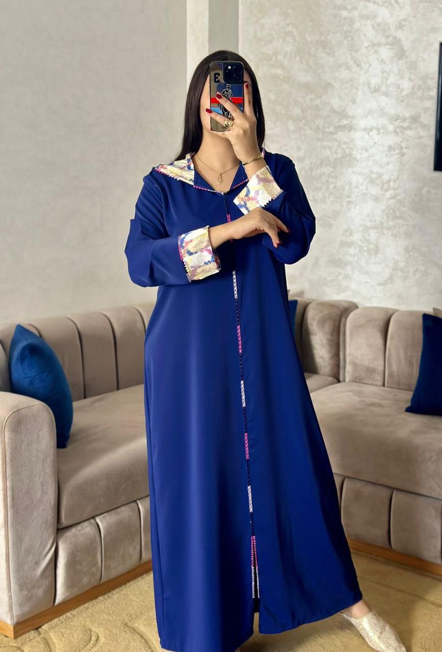 Jellaba avec Randa et dégradé.