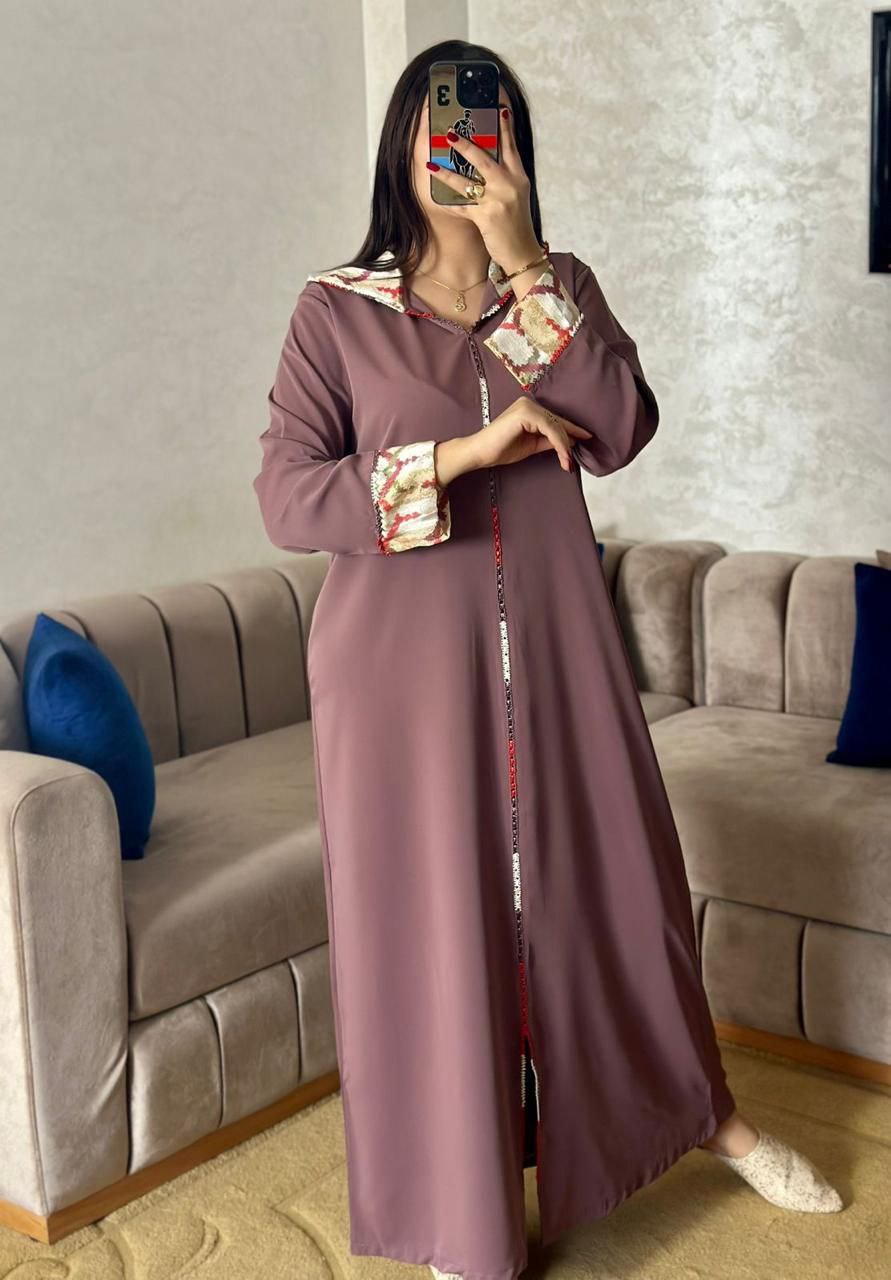 Jellaba avec Randa et dégradé.