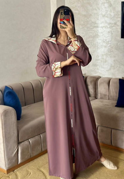 Jellaba avec Randa et dégradé.