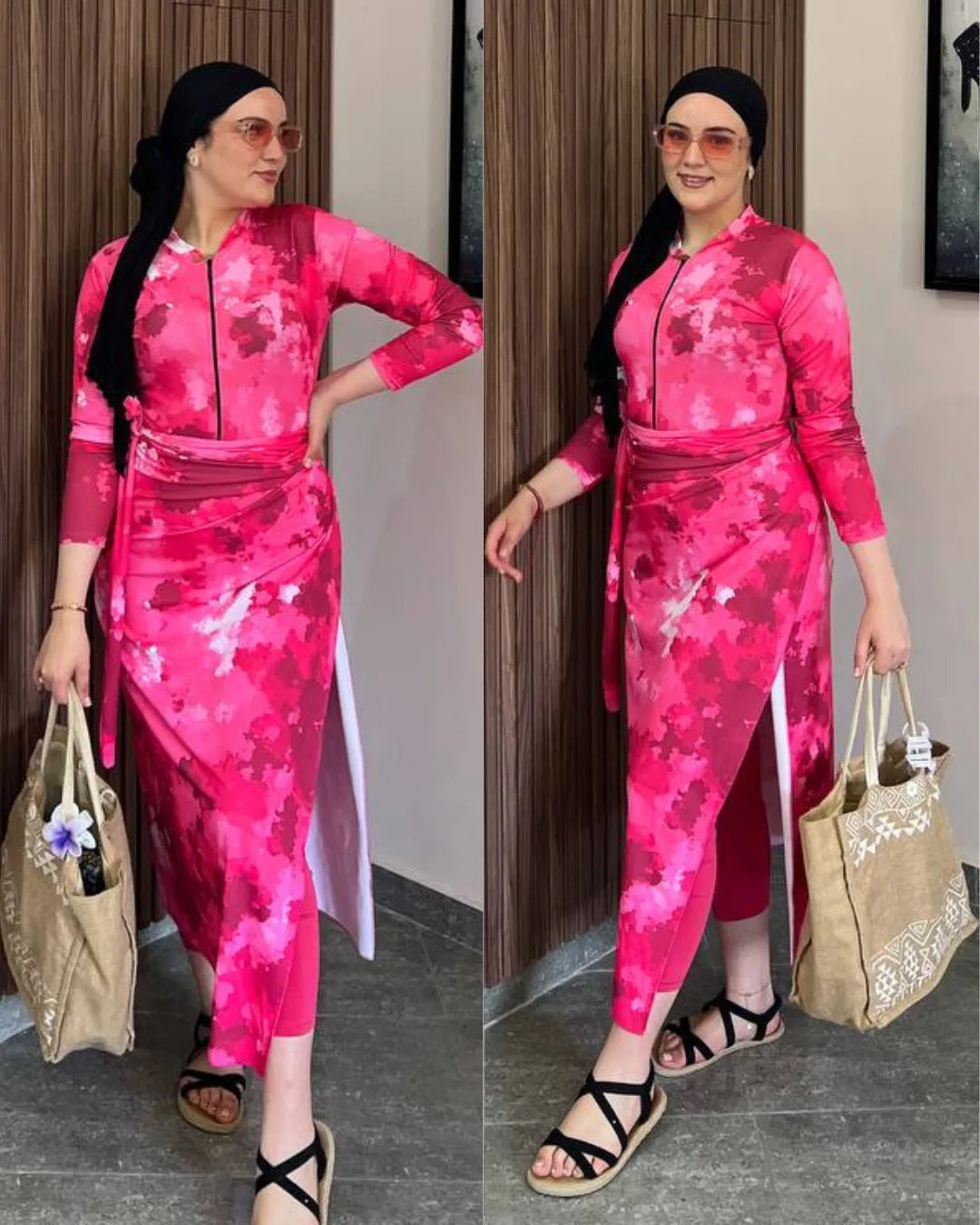 Burkini 4 Pièces Élégant