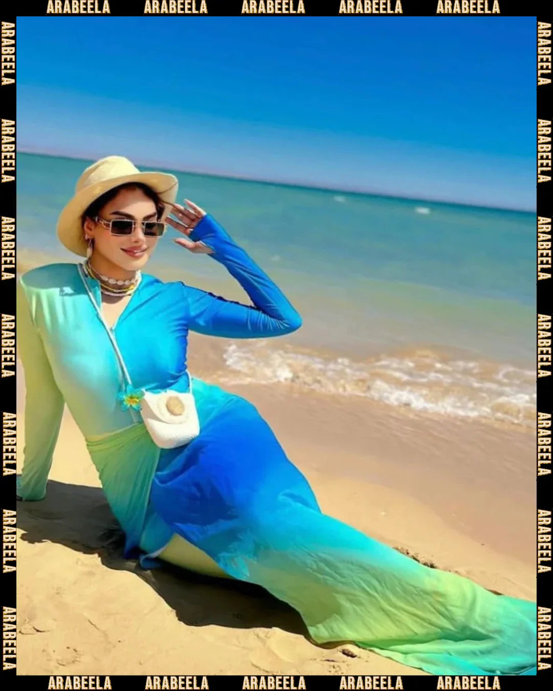 Burkini Modeste 4 Pièces – Confort Total, Séchage Rapide