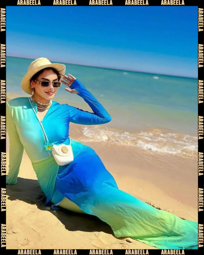 Burkini Modeste 4 Pièces – Confort Total, Séchage Rapide