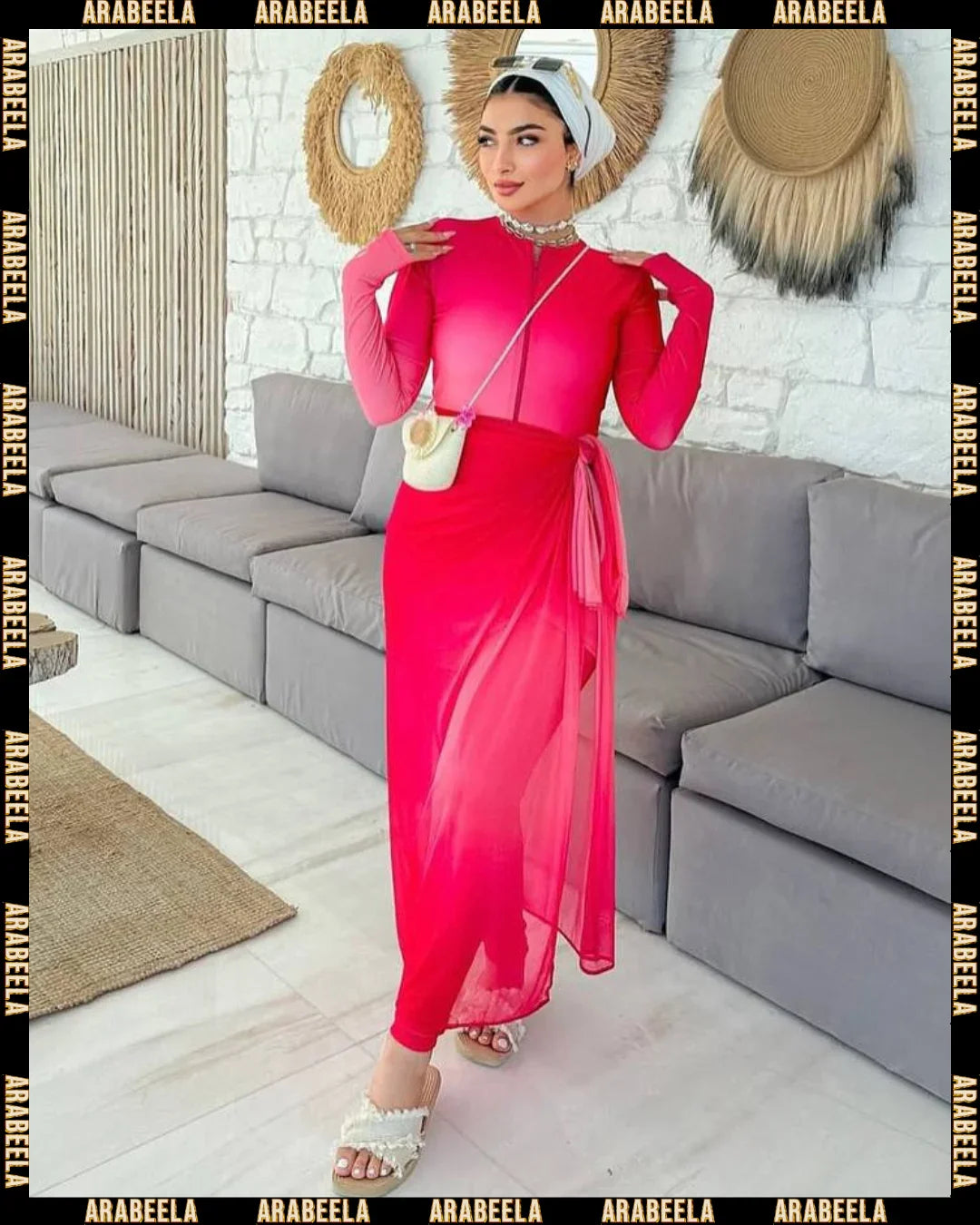 Burkini Modeste 4 Pièces – Confort Total, Séchage Rapide